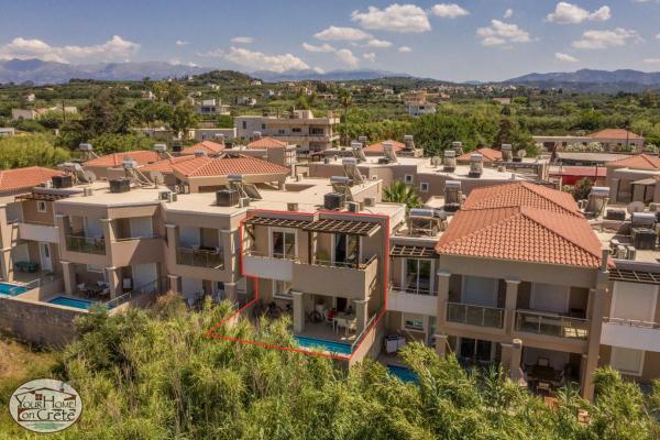 Duplex house for sale in Greece - Crete (Kreta) - Maleme -  185.000